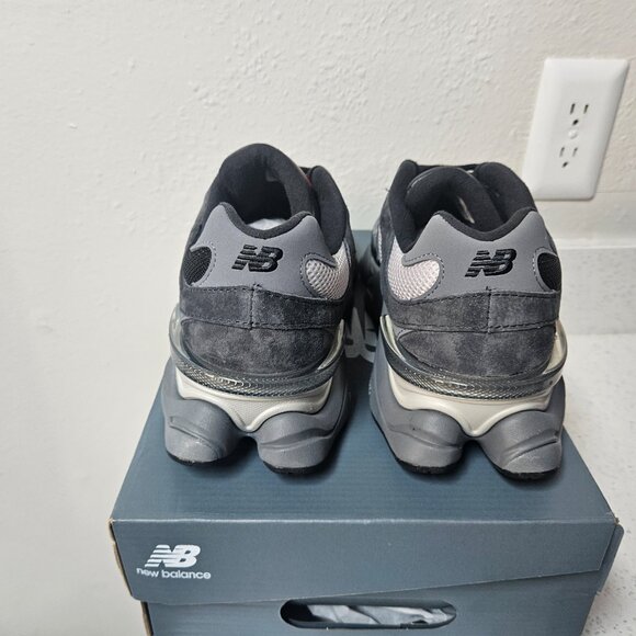 Size 9 mens 10.5 womens new balance 9060 black castlerock grey NEW - Picture 6 of 9